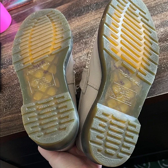 Dr. Martens Cream Tassel Loafers - Picture 4 of 5